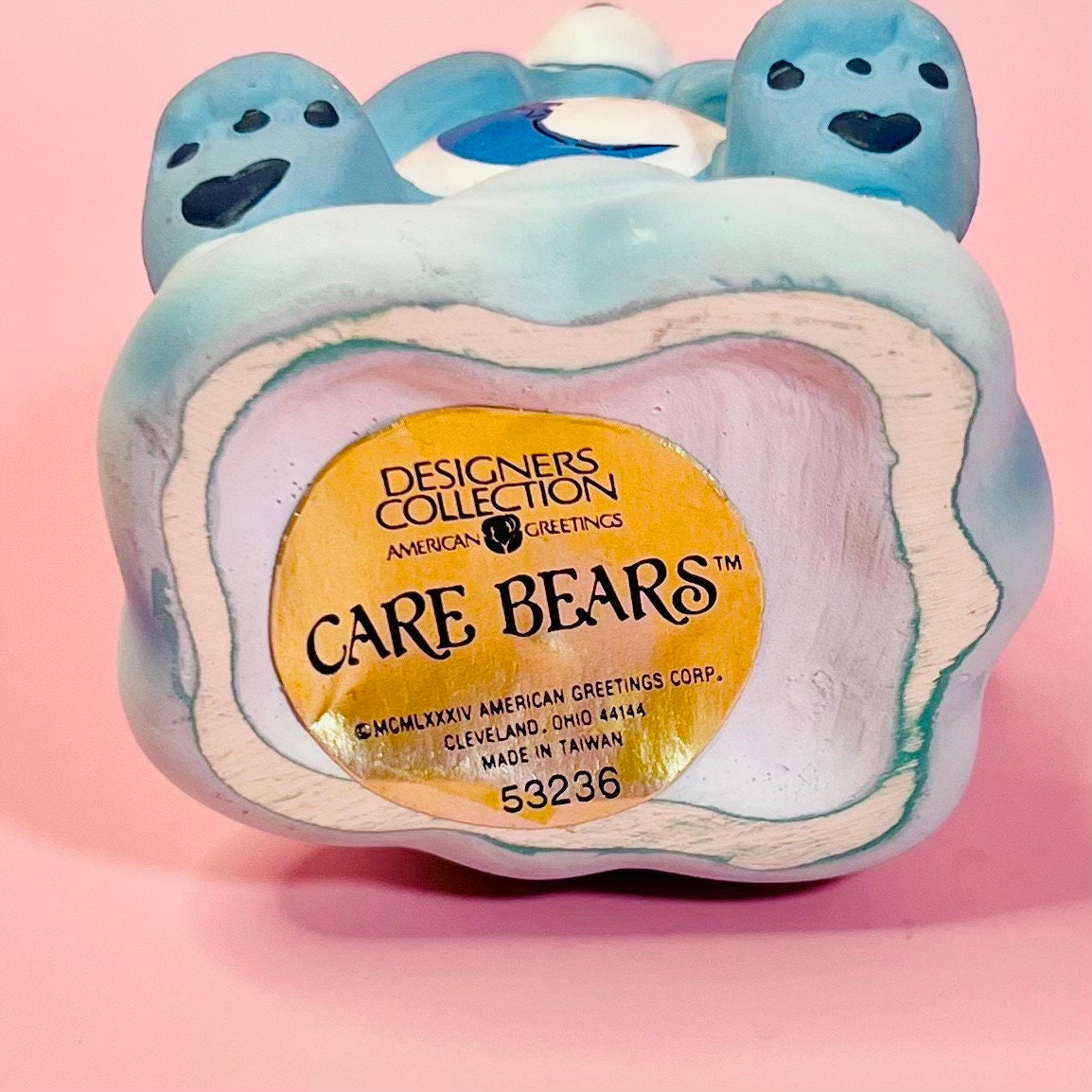 BEDTIME BEAR! 1984 Vintage Care Bears Porcelain Figurine. “Bear-y Special” Gift Upgrade Available! - Dolly Magic