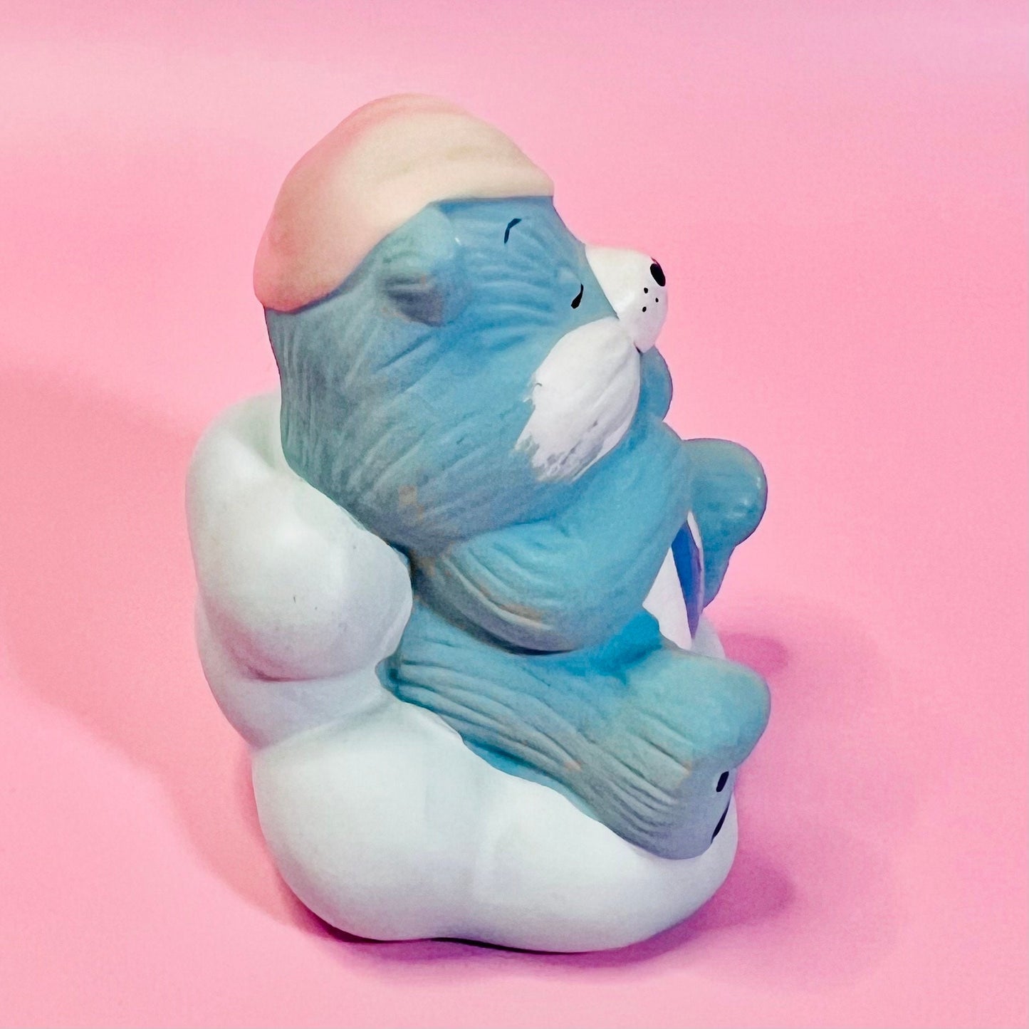 BEDTIME BEAR! 1984 Vintage Care Bears Porcelain Figurine. “Bear-y Special” Gift Upgrade Available! - Dolly Magic