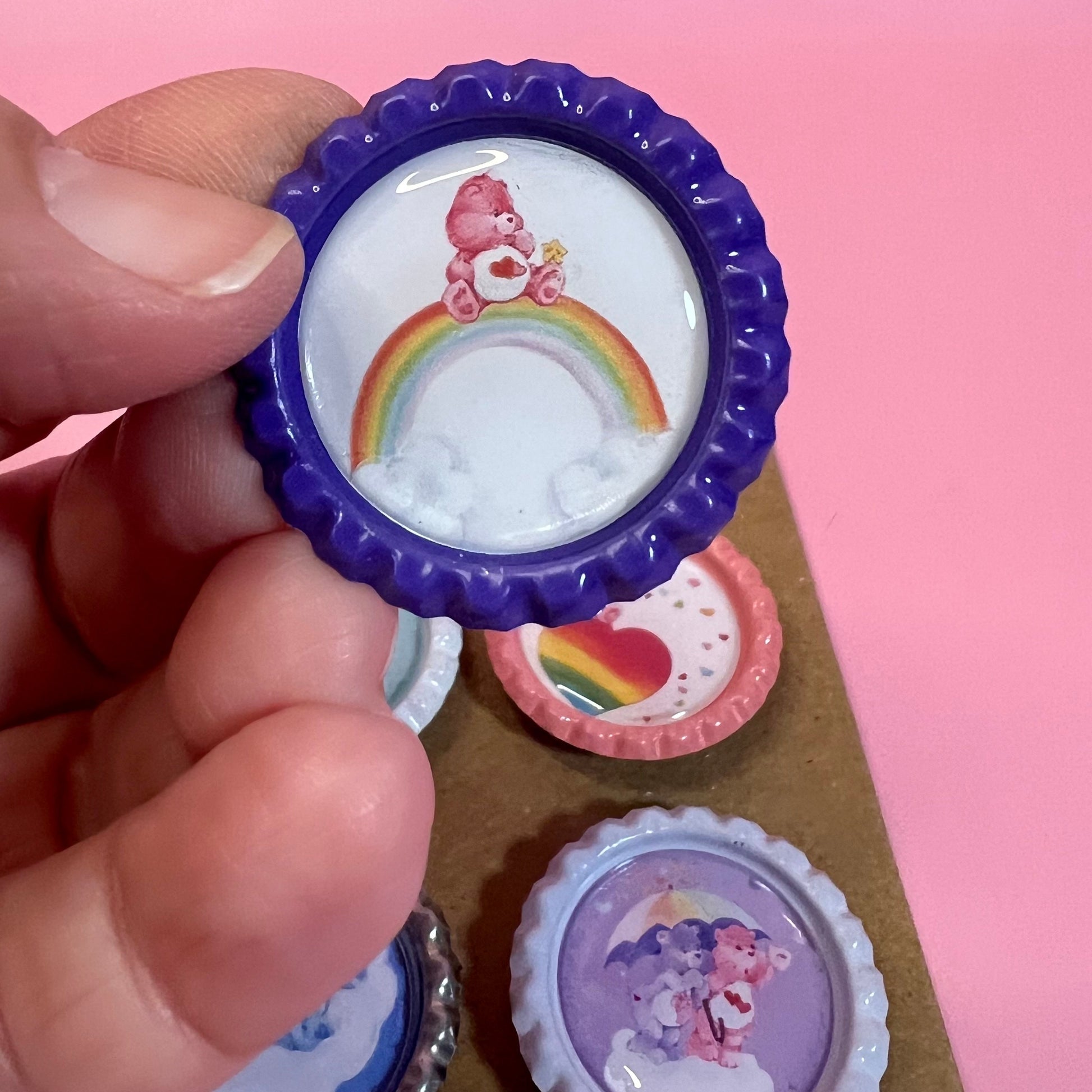 Vintage Style Care Bears Magnets! Choose from 3 styles! - Dolly Magic