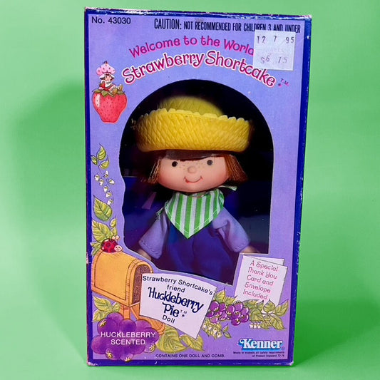 MINT in box Huckleberry Pie Doll from Strawberry Shortcake! SEALED in box! - Dolly Magic