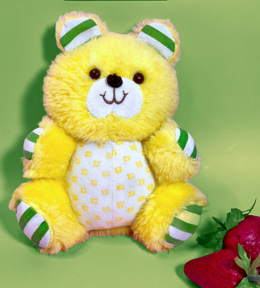 RARE French Canadian 1981 Plush Jelly Bear (Butter Cookie’s Pet) from The World of Strawberry Shortcake. Gift options available! - Dolly Magic