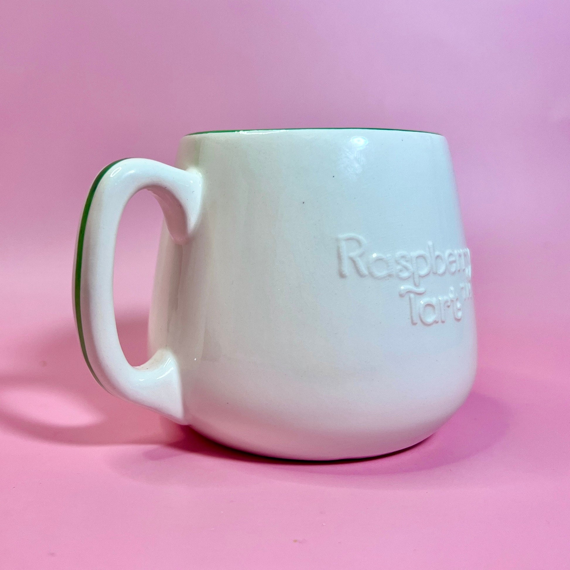 RARE 1982 Vintage Raspberry Tart Earthen Ware Mug Designer Collection from Strawberry Shortcake - Dolly Magic