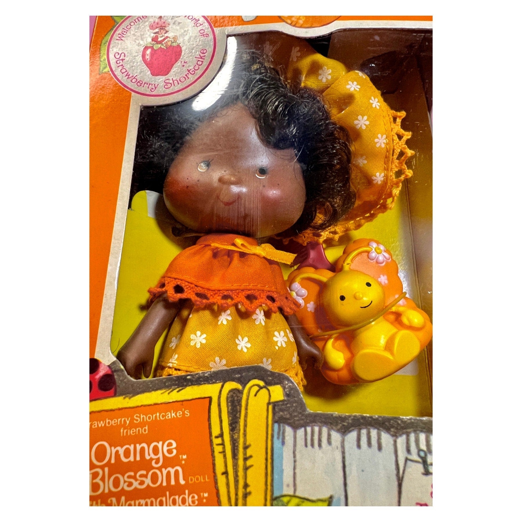 SEALED in Box Orange Blossom Doll with pet Marmalade from Strawberry Shortcake! Gift Wrap Available! - Dolly Magic