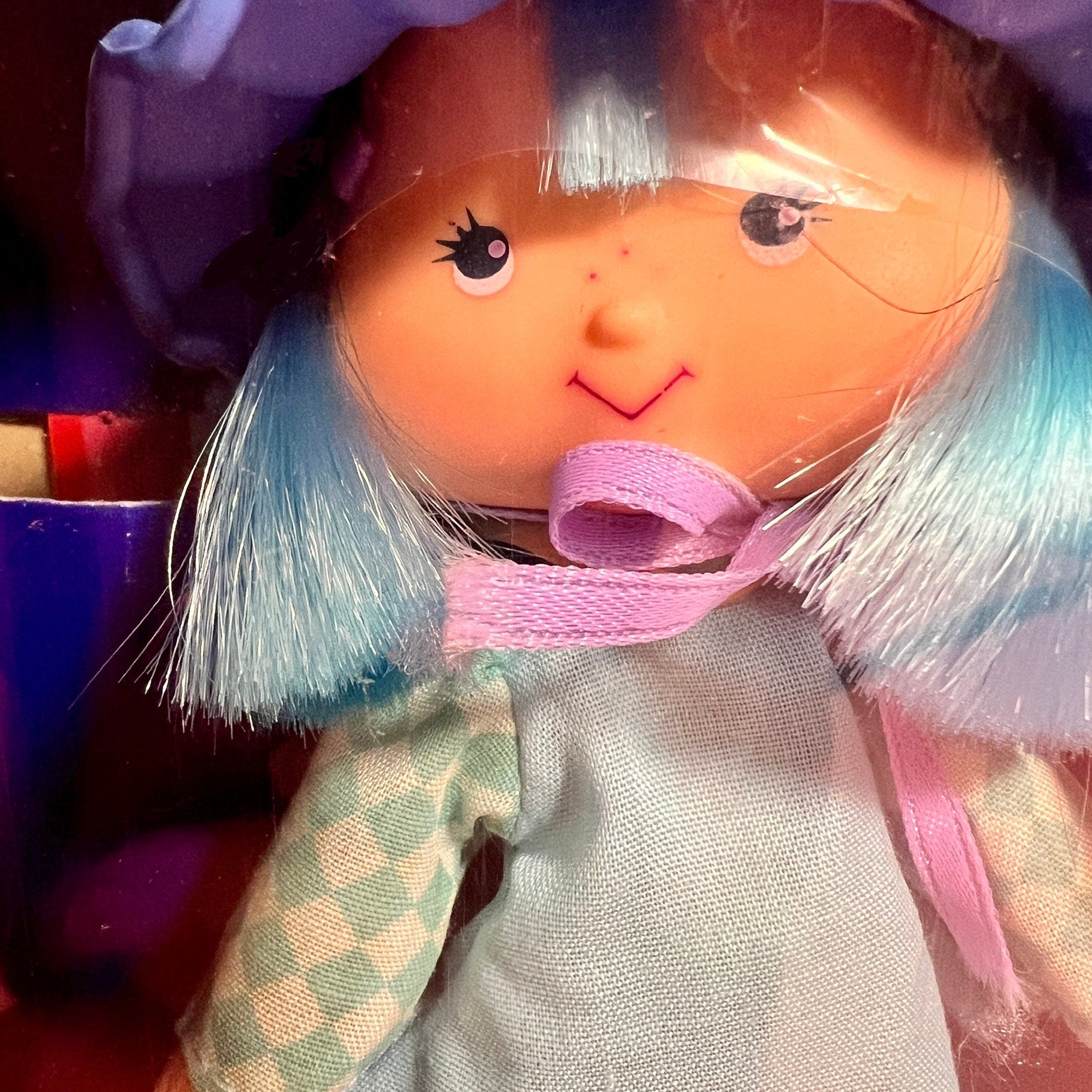 RESERVED FOR PATTY: Sealed in Box Blueberry Muffin Doll from Strawberry Shortcake - Dolly Magic