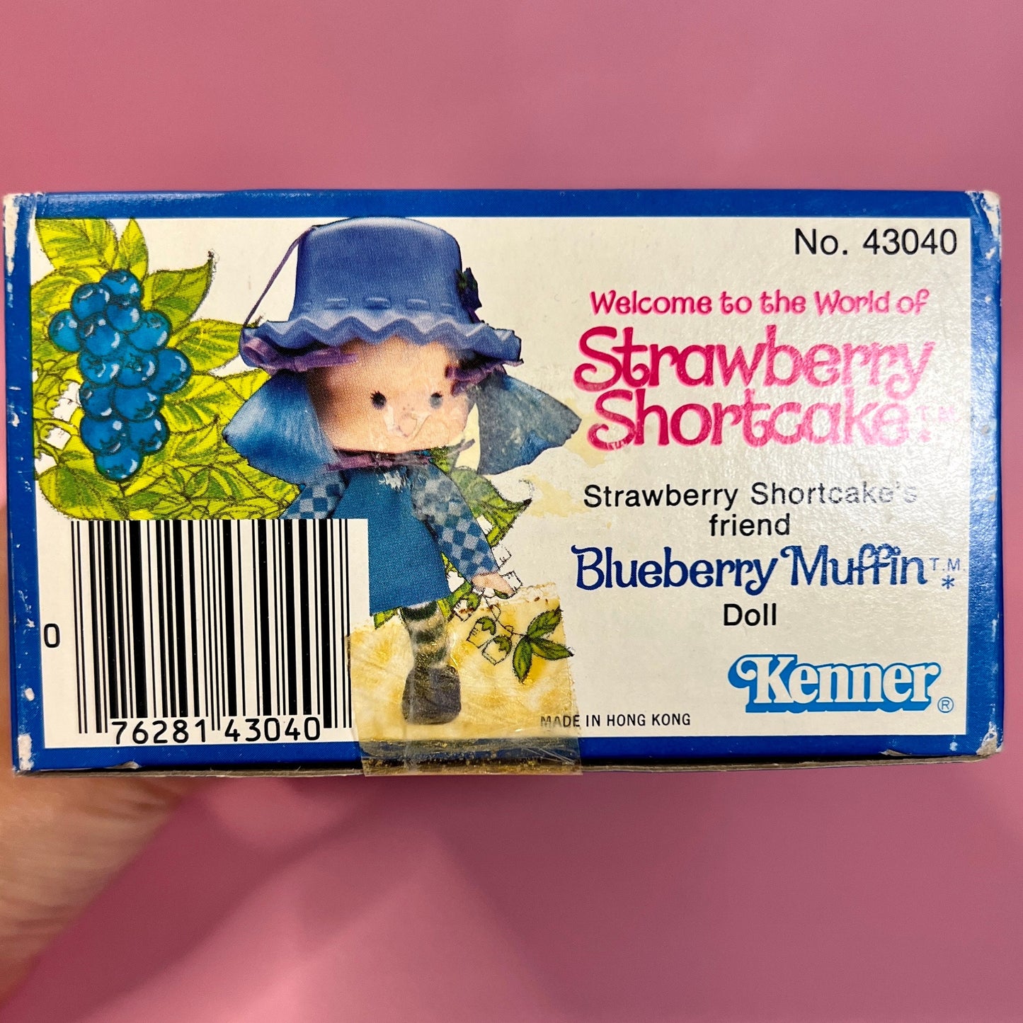 RESERVED FOR PATTY: Sealed in Box Blueberry Muffin Doll from Strawberry Shortcake - Dolly Magic