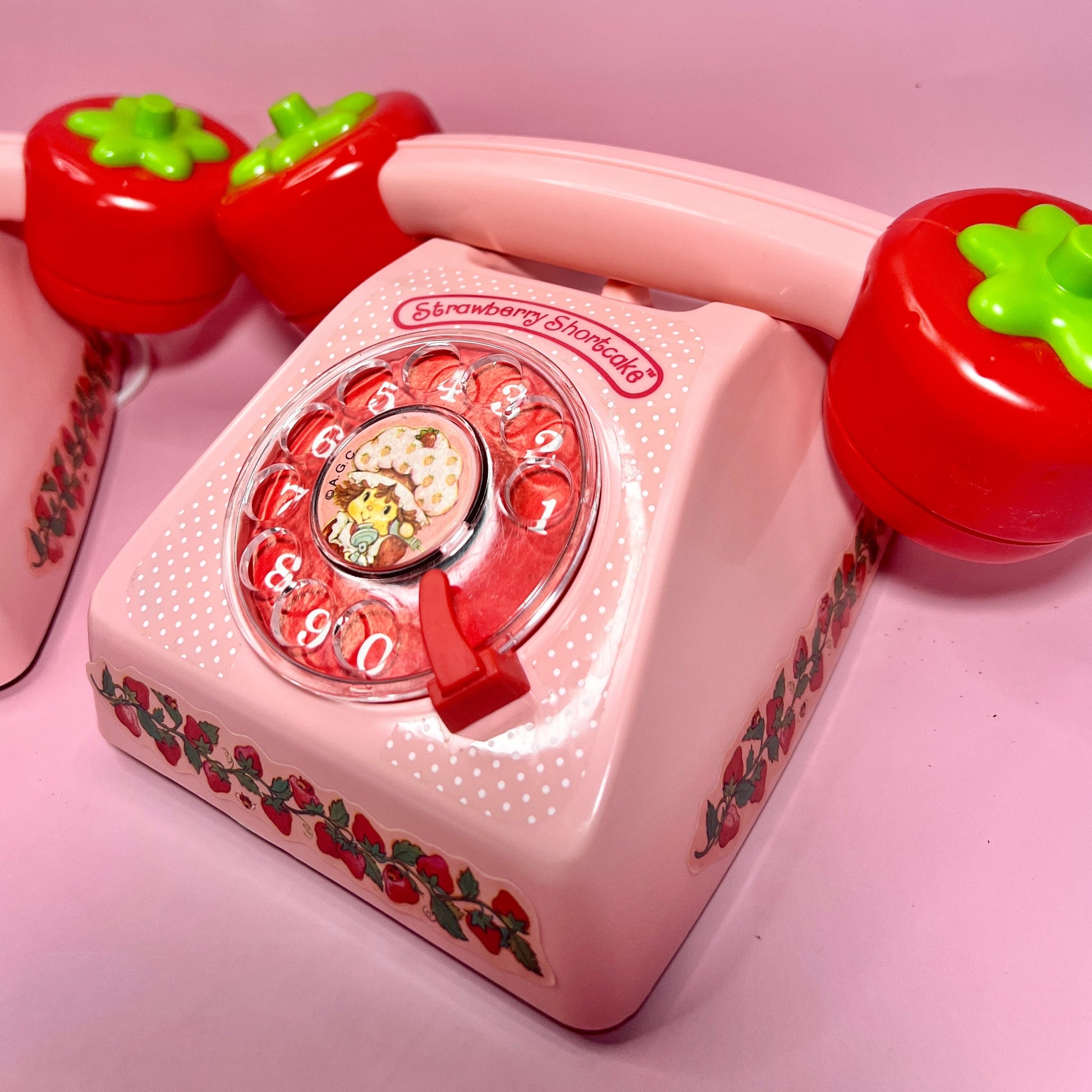 VERY RARE! Vintage 1984 Strawberry Shortcake Inter-Com Telephone Set New in Box! - Dolly Magic