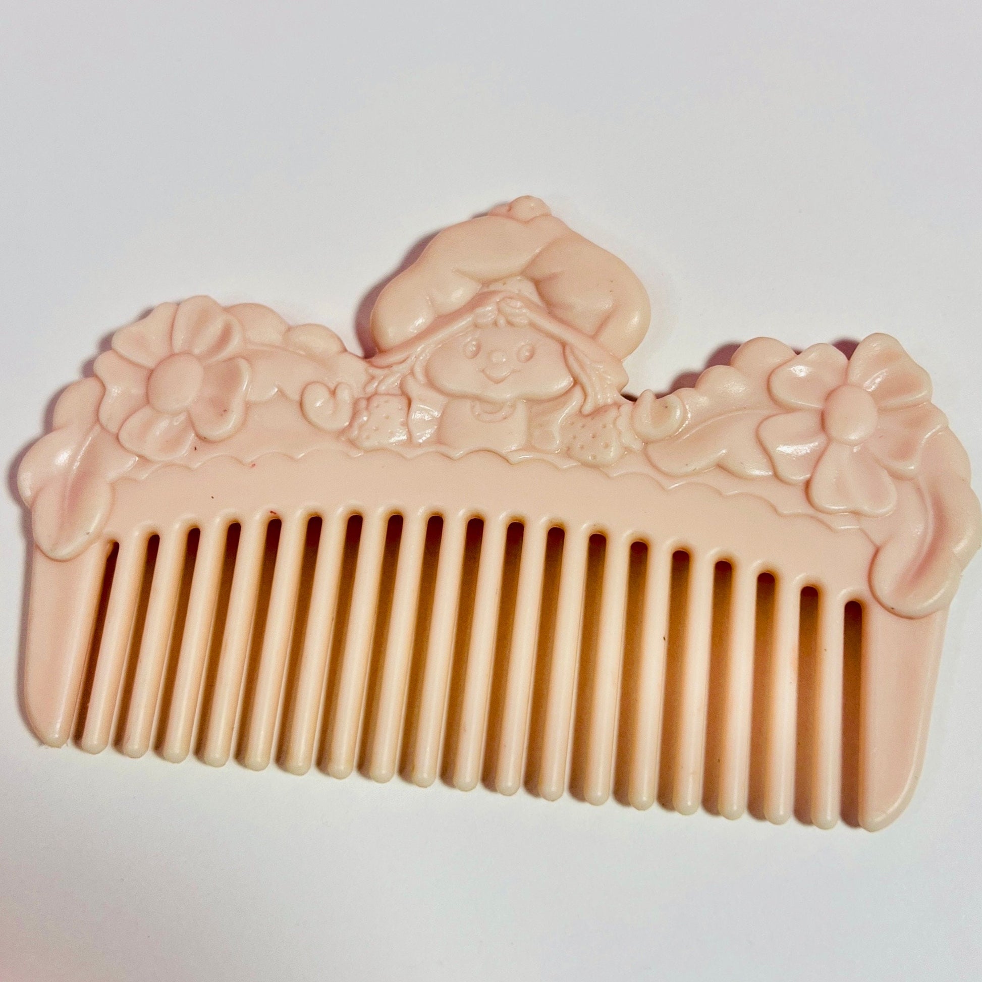 Vintage 1980s Strawberry Shortcake Mirror and Comb - Dolly Magic