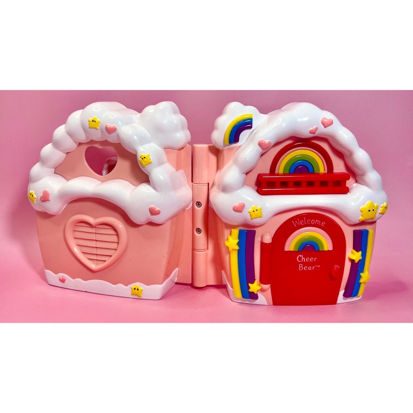Vintage TCFC 2003 Care Bears Cheer Bear’s House Play Set - Dolly Magic