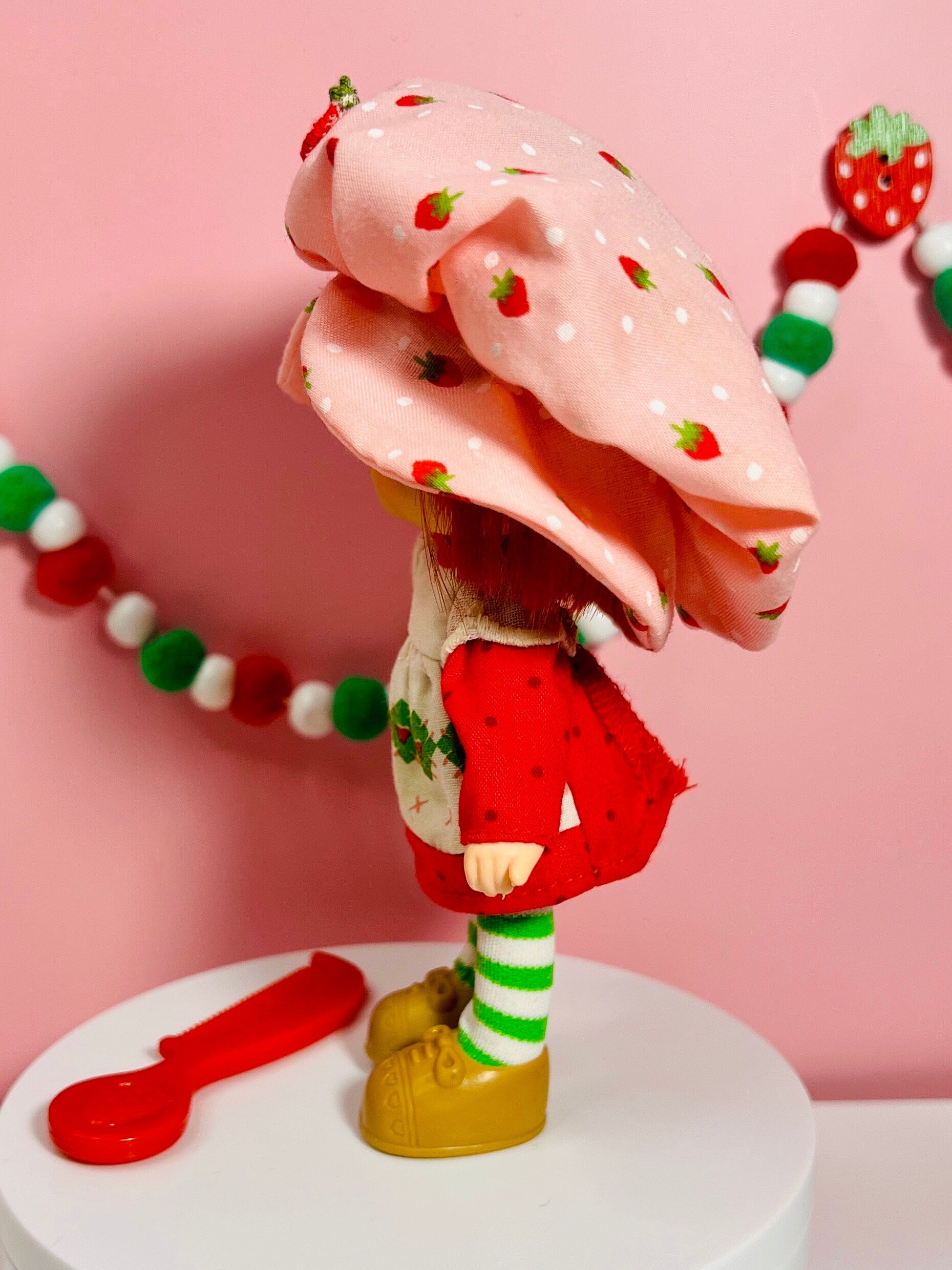 1980s Vintage Strawberry Shortcake Herself Doll with Original Comb! Optional Scent and Gift Wrap! - Dolly Magic