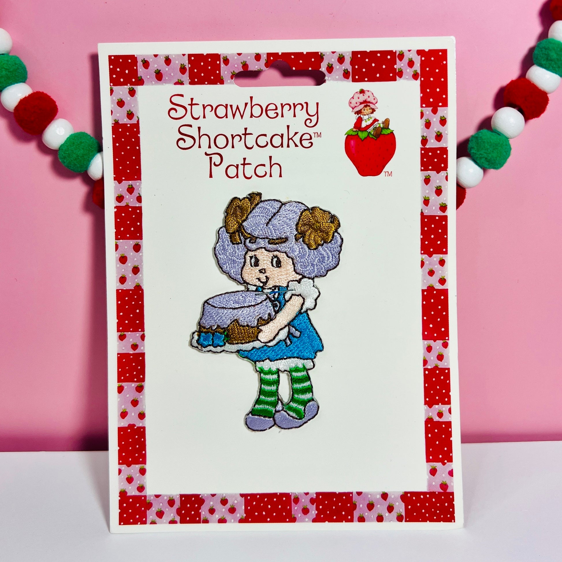 Angel Cake from Strawberry Shortcake Iron on Patch! Vintage 2002 TCFC Patch Retro 80s Style Fun Accessory - Dolly Magic
