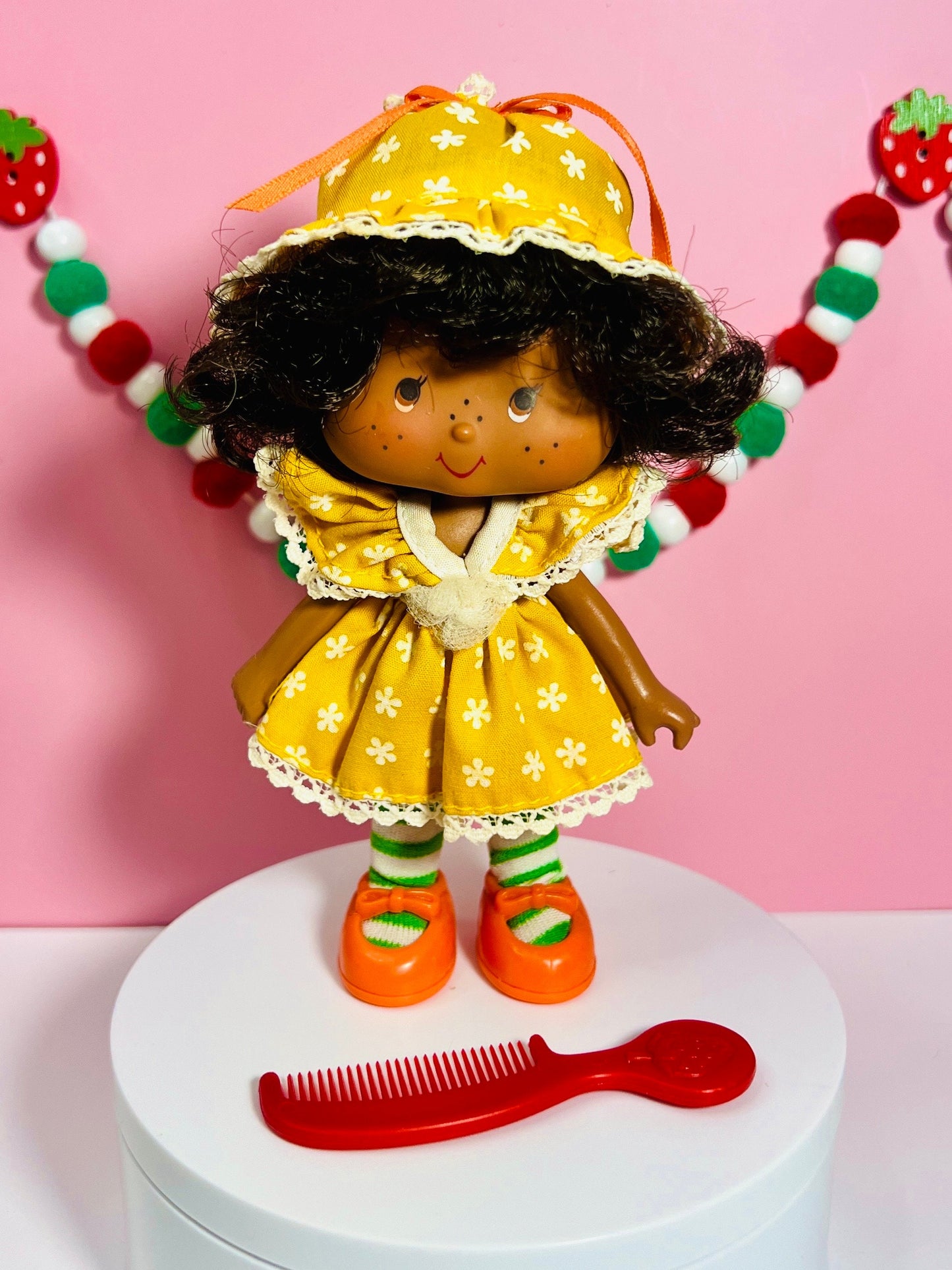 1980s Vintage Party Pleaser Orange Blossom Doll from Strawberry Shortcake! Optional Scent and Gift Wrap! - Dolly Magic