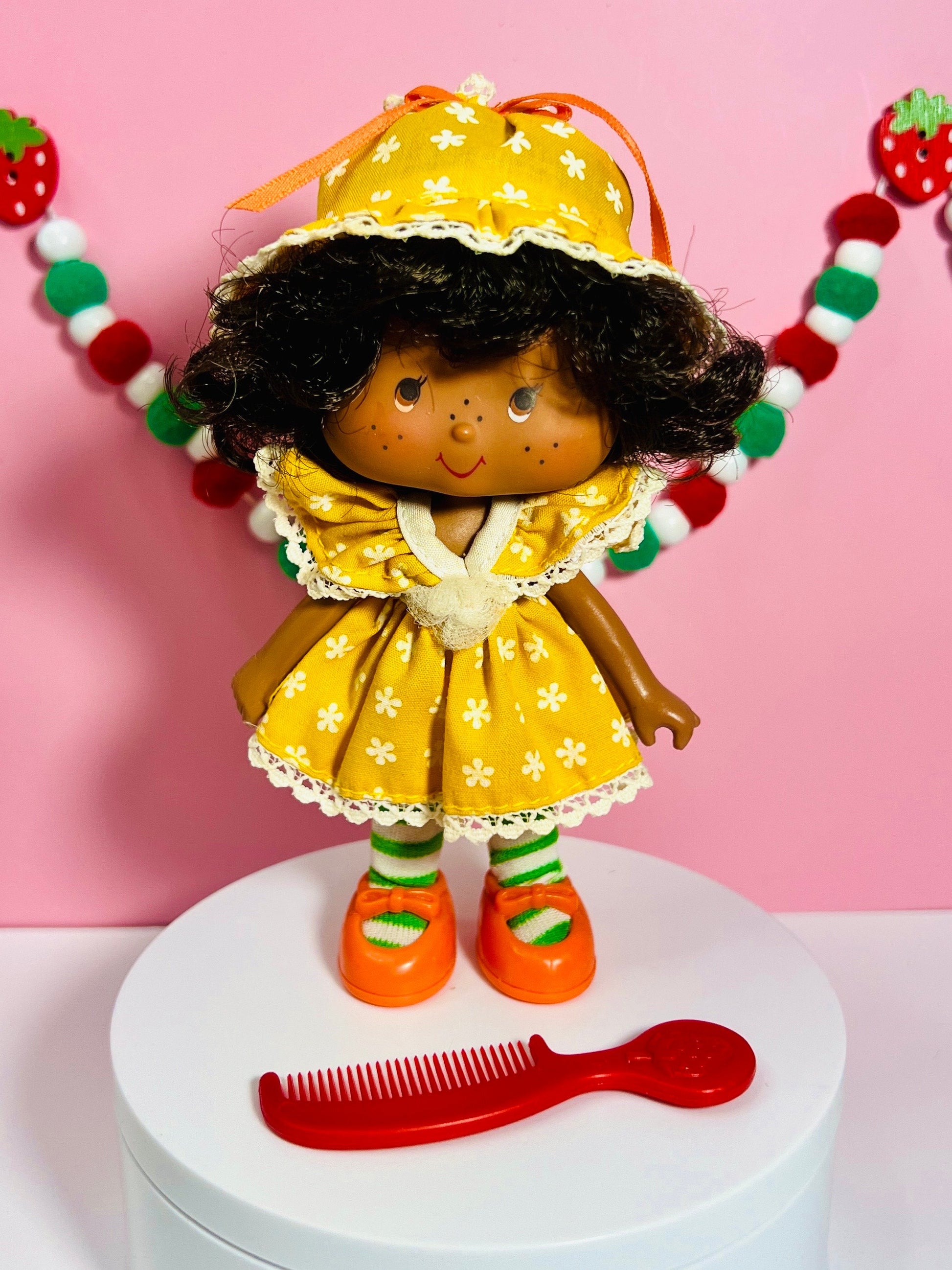 1980s Vintage Party Pleaser Orange Blossom Doll from Strawberry Shortcake! Optional Scent and Gift Wrap! - Dolly Magic