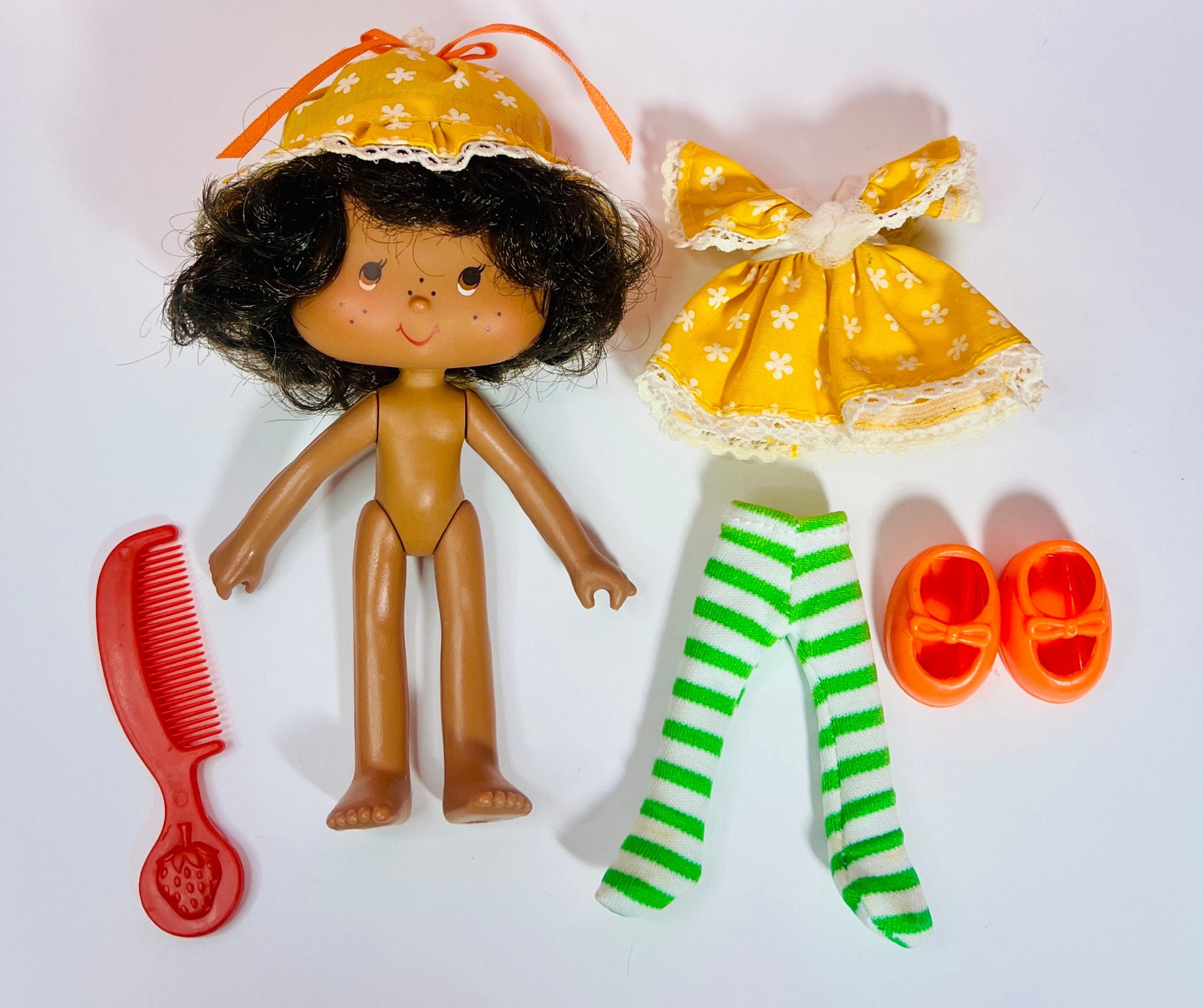 1980s Vintage Party Pleaser Orange Blossom Doll from Strawberry Shortcake! Optional Scent and Gift Wrap! - Dolly Magic