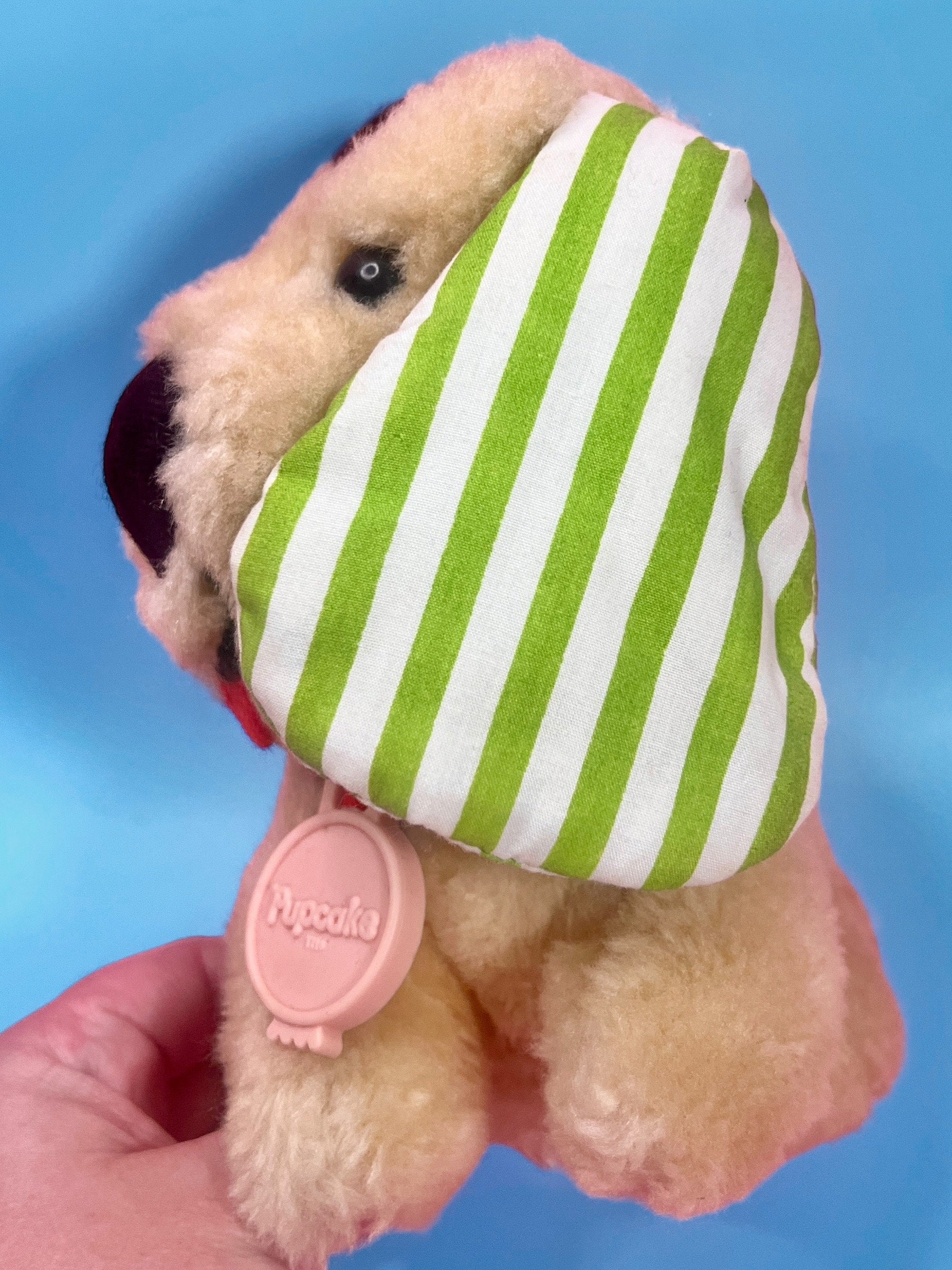 RARE 1980 Vintage Plush Pupcake the Dog with Original Tag from The World of Strawberry Shortcake Vintage 1980s. Gift options available! - Dolly Magic